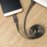 Combo 3-in-1 кабель Lightning/microUSB/Type-C USB, 1м tarnish Gplex RC-070th Remax 370101