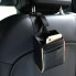 Автомобильный держатель Remax Car Seat Storage Bag CS-02 black carbon