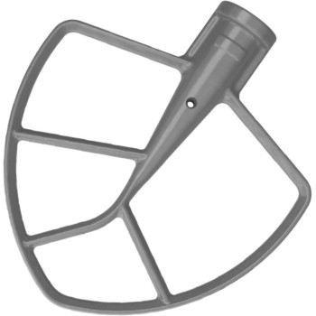 Насадка-лопатка для чаши KitchenAid 5KSMBLSF серая