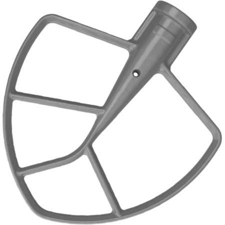 Насадка-лопатка для чаши KitchenAid 5KSMBLSF серая