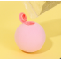 Интерактивная игрушка мячик для кошек со звуками птиц 5922 5 см розовая