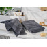 Полотенце банное махровое Ardesto SuperSoft ART2270MCP 70х140 см графитовое