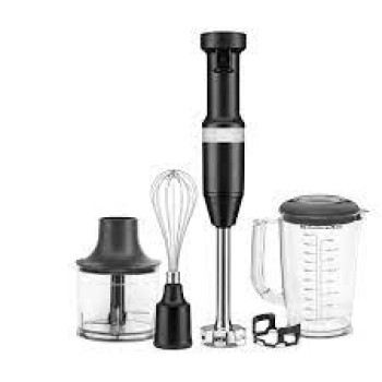 Блендер погружной KitchenAid 5KHBV83EBM 180 Вт матовый черный Блендер погружной KitchenAid 5KHBV83EBM 180 Вт матовый черный
