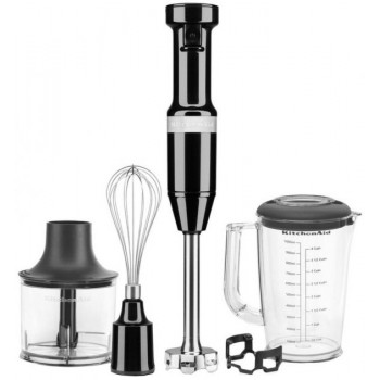 Блендер погружной KitchenAid 5KHBV83EOB 180 Вт черный