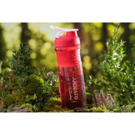 Бутылка для воды Ardesto Smart bottle AR-2204-TR 1 л красная