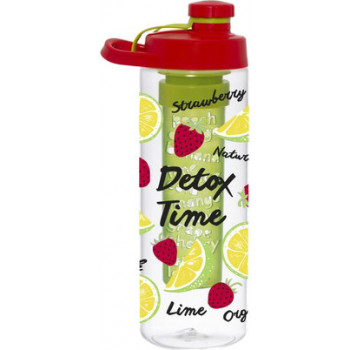 Бутылка для воды Herevin Strawberry-Detox Twist 161568-001 650 мл