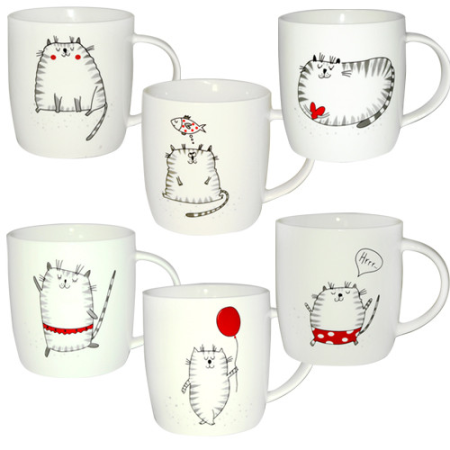 Кружка SNT Cat story 4160-29 360 мл