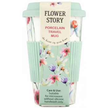 Кружка заварочная с крышкой Keramia Flower Story 1 21-279-062 440 мл