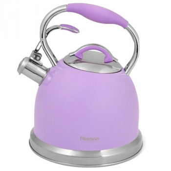 Чайник со свистком Fissman Felicity FS-5960 2,6 л фиолетовый