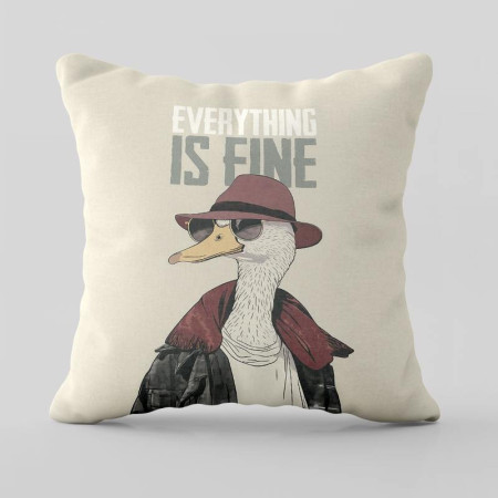 Подушка 3D Everything is fine 28930 50х50 см