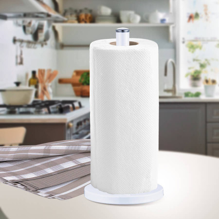 Держатель для бумажных полотенец Maestro MR-1033-WHITE 34.5х15 см белый