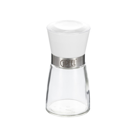 Мельница для перца и соли Gipfel Plain GP-50695 13 см белая