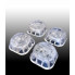 Антивибрационные подставки Electriclight 154012-transparent 4 шт
