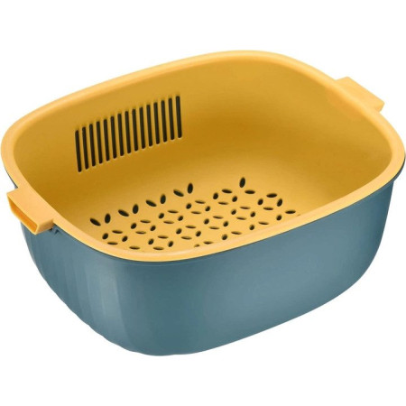 Миска с ситом Stenson R-90353-25 21х25 см