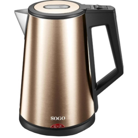 Електрочайник SOGO SS-7705-GD 1.7 л золотистый