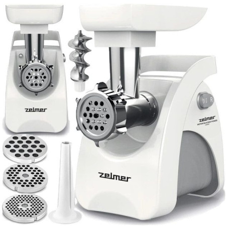 Мясорубка ZMM9801B 2200 Вт белая