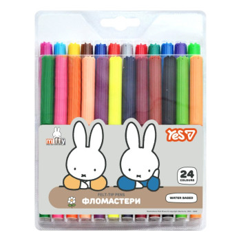 Набор фломастеров YES Miffy 650606 24 цвета