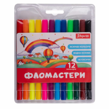 Набор фломастеров 1 Вересня Classic 650547 12 цветов
