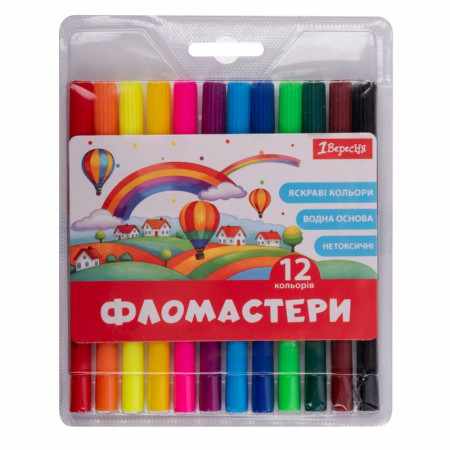 Набор фломастеров 1 Вересня Classic 650547 12 цветов