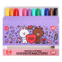 Набор фломастеров YES Line Friends Mini 650594 12 цветов