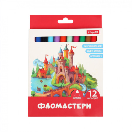 Набор фломастеров 1 Вересня Classic 650593 12 цветов