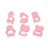 Набор форм для выпечки печенья Ardesto Tasty Baking AR-2309-PP розовый