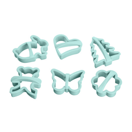 Набор форм для выпечки печенья Ardesto Tasty Baking AR-2308-TP голубой