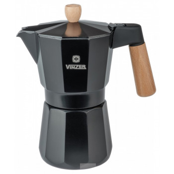 Гейзерная кофеварка Vinzer Latte Nero VZ-89382 300 мл