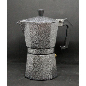 Гейзерная кофеварка OLens Alu-Графит 16615-5 6 чашек серая