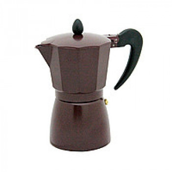 Гейзерная кофеварка OLens Мокко-брауни 16350-11 300 мл 6 чашек коричневая