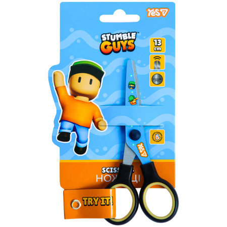 Ножницы канцелярские YES Stumble Guys 480483 13 см