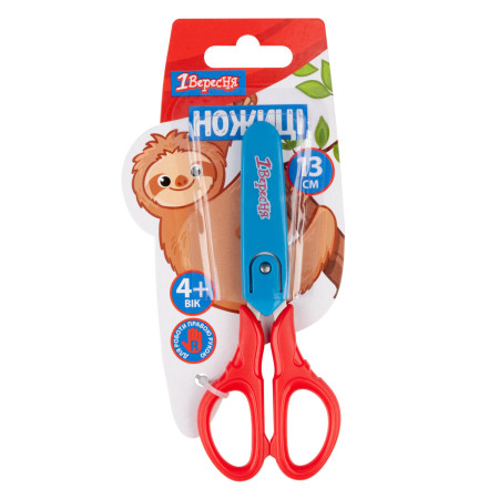 Ножницы канцелярские 1 Вересня Zoo Land 480406 13 см