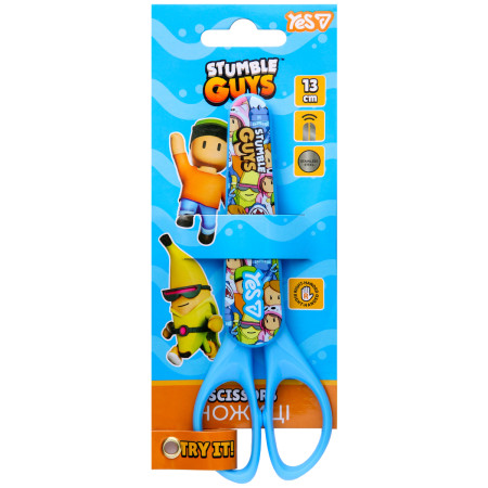 Ножницы канцелярские YES Stumble Guys 480481 13 см