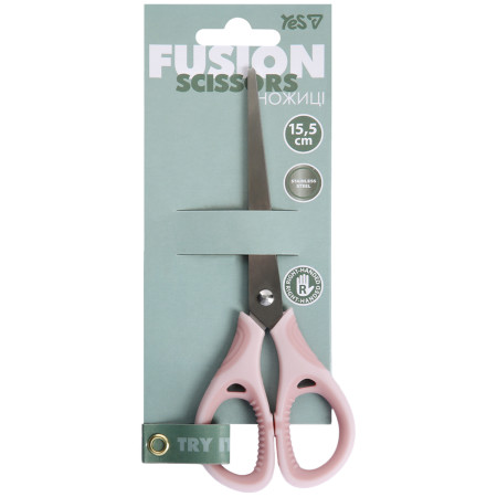 Ножницы канцелярские YES Fusion 480489 15.5 см