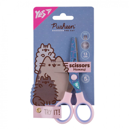 Ножницы канцелярские YES Pusheen 3 480468 13 см
