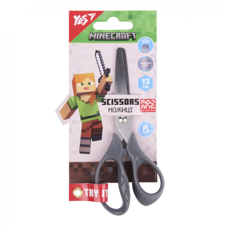 Ножницы канцелярские YES Minecraft 480461 13 см