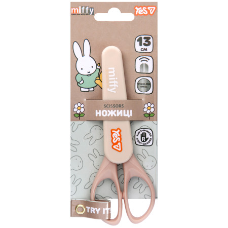 Ножницы канцелярские YES Miffy 480491 13 см
