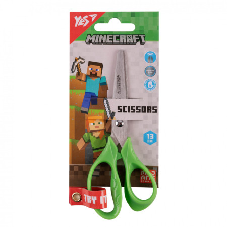 Ножницы канцелярские YES Minecraft 4 480444 13 см