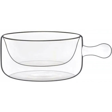 Кастрюля для запекания Luigi Bormioli Thermic Glass A-11639-G-4102-AA-01 160 мл