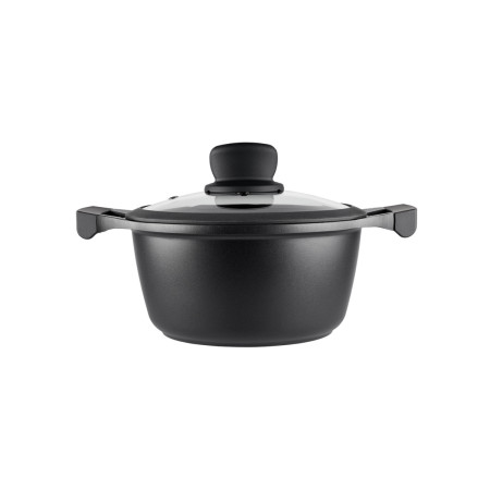 Кастрюля Vinzer Nitro Induction Line VZ-50457 20 см 2.5 л черная