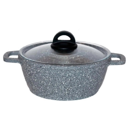 Кастрюля Биол Granite Grey К206РС 20 см 2 л серая