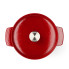 Каструля с крышкой KitchenAid СС006060-001 26 см 5.2 л красная