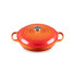 Каструля Le Creuset Signature Cast Iron Shallow Casserole 21180300902430 3.5 л 30 см оранжевая