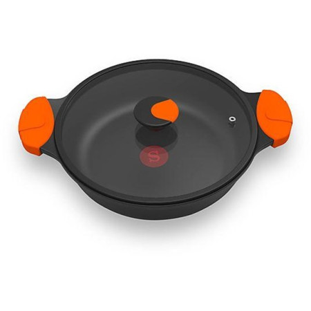 Каструля с крышкой SOGO SS-23305 4 л 32 см черная