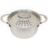 Кастрюля Krauzer Professional KR-78032 20 см 3.6 л серебристая