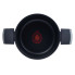 Кастрюля с крышкой MasterРro Gastro reeco BGMP-8108 28 см 7.2 л черная