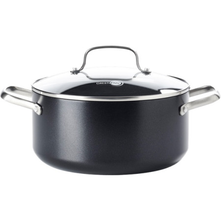 Кастрюля с крышкой GreenPan Copenhagen CC003345-001 20 см 3.1 л черная