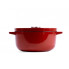 Каструля с крышкой KitchenAid СС006060-001 26 см 5.2 л красная