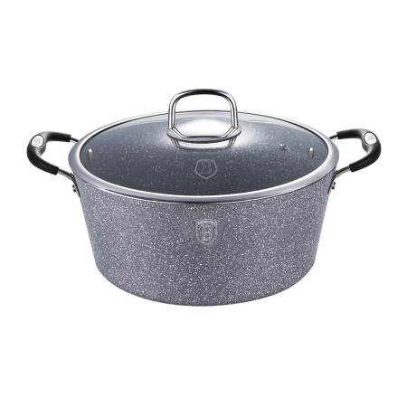 Кастрюля с крышкой Berlinger Haus Gray Stone TouСh Line BH-1152-N 4.1 л 24 см