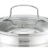 Кастрюля с крышкой Rainstahl RS-СS-2119-24 24 см 6.5 л серебристый